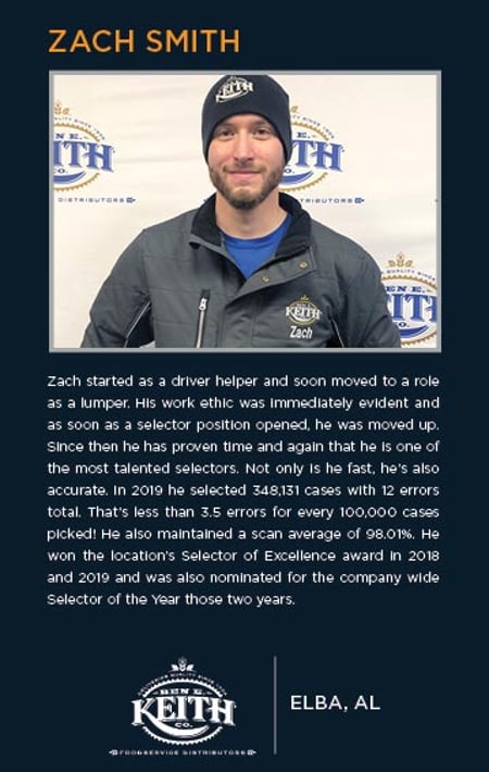 Zach Smith Warehouse Hero