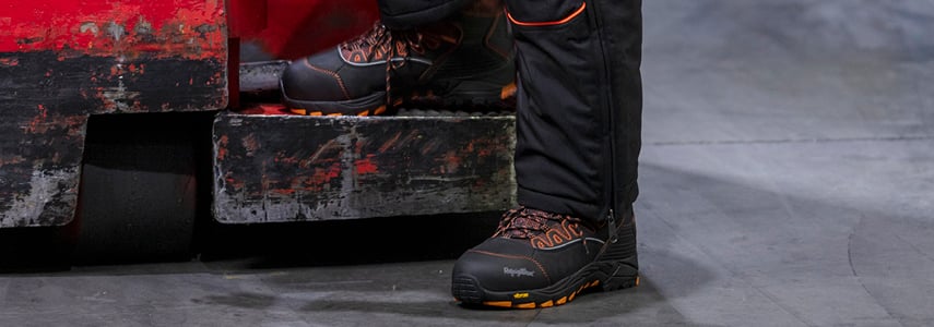 Used Refrigiwear durable footwear on the job.