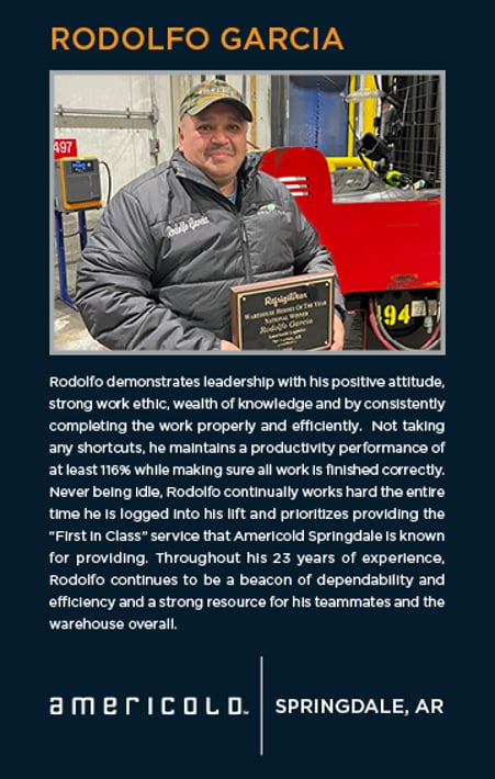 Rodolfo Garcia Warehouse Hero