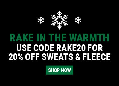 Rake in the warmth. Use code Rake20. Shop Now. 