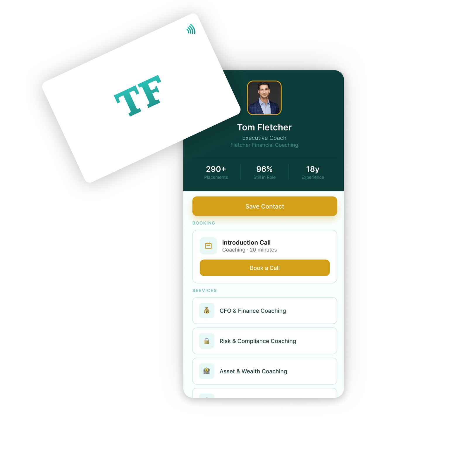 1. Tap your card on their phone