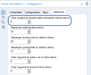 TravelTime Alteryx public transport routing