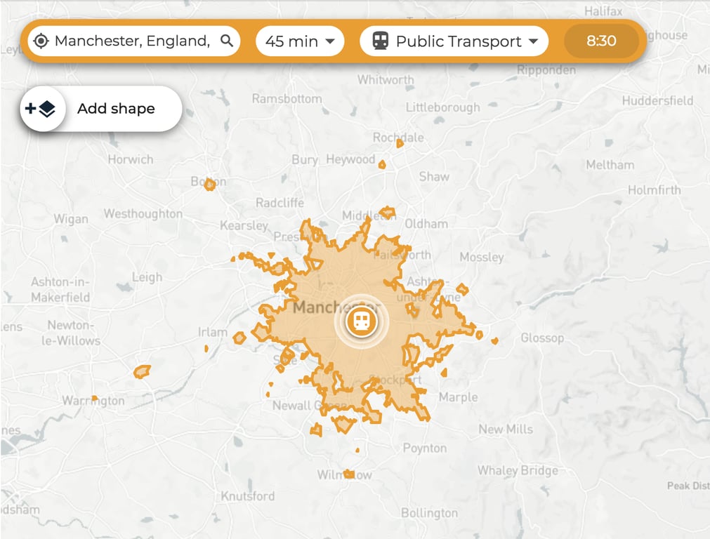 commute-time-visualization-map