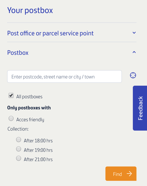 store-finder-postnl