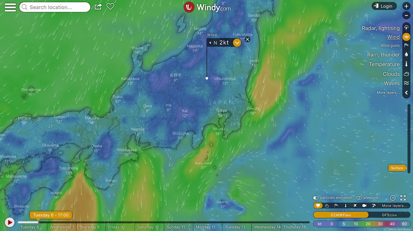 Windy-interactive-map-design