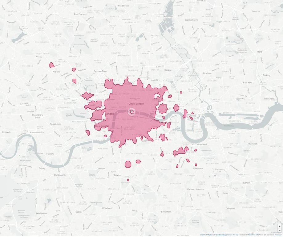 Pink Isochrone