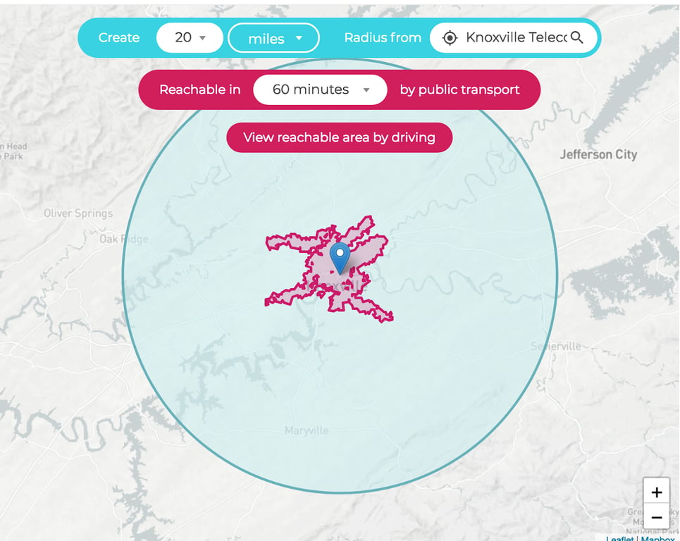 driving-commute-distance-map