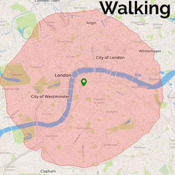  data-visualization-map-walking