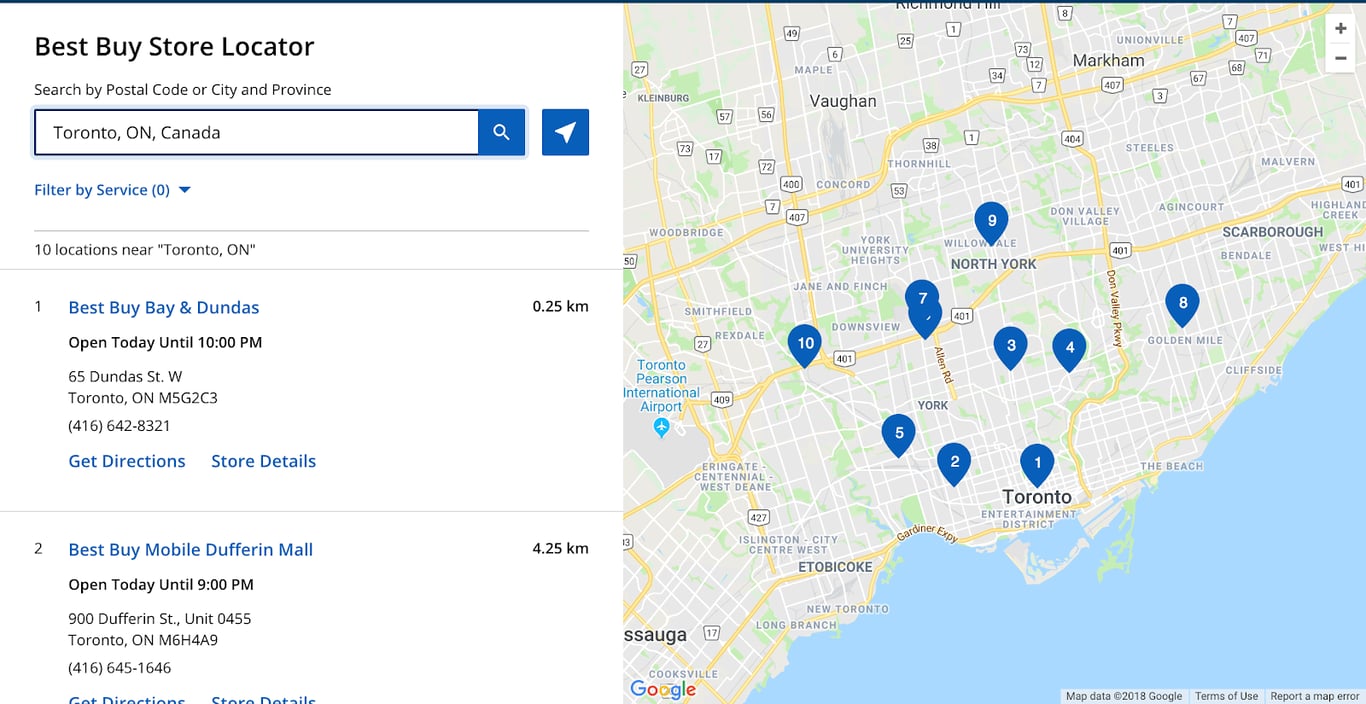Best-Buy-Canada-store-locator-pages