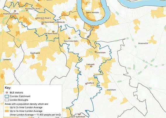 Baseline data on population density