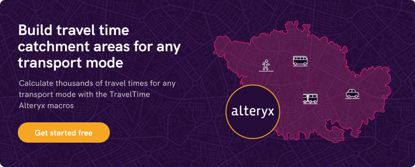 how to make isochrone maps