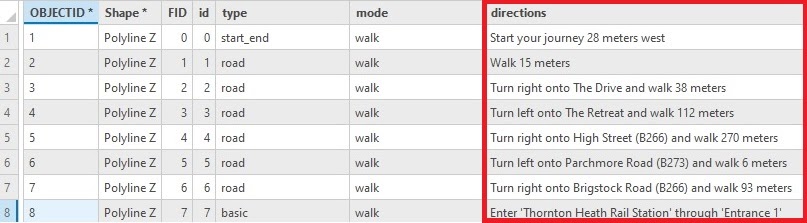 Turn-by-turn directions - TravelTime