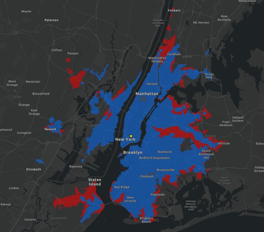 public transport isochrone