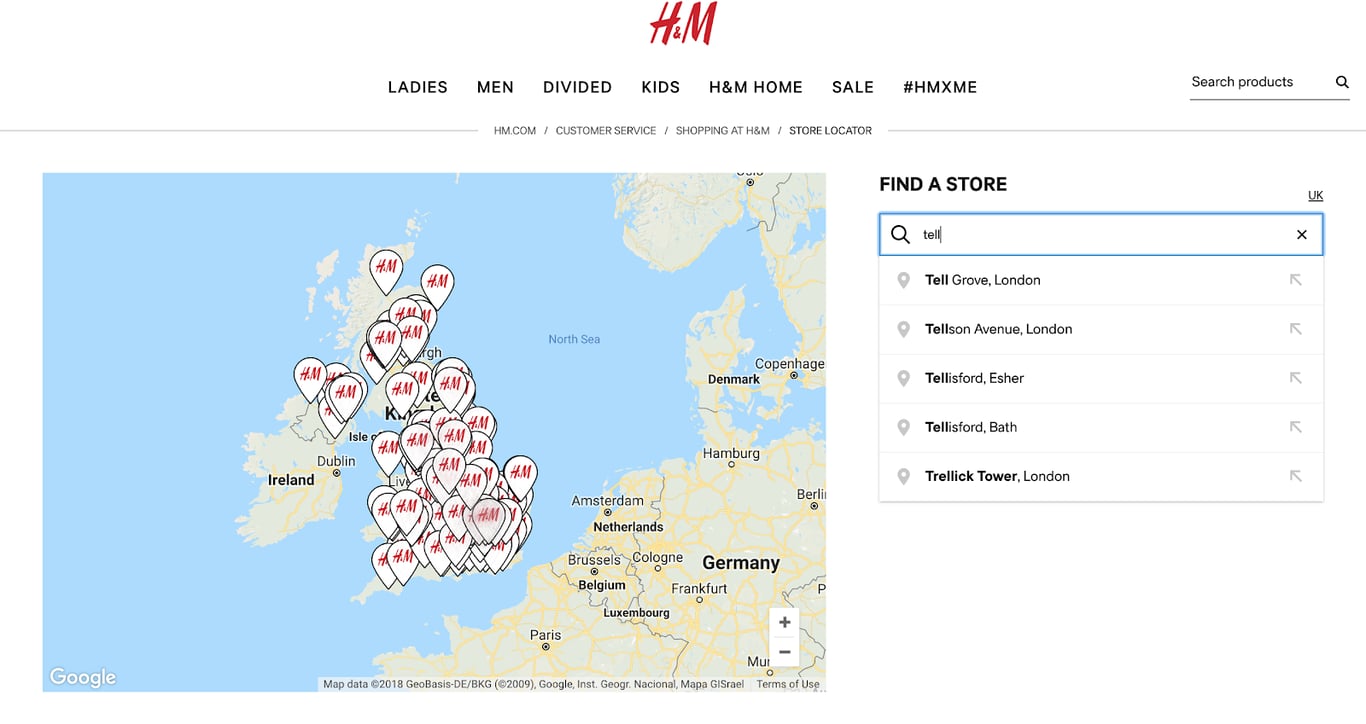 store-finder-best-practices-h&m