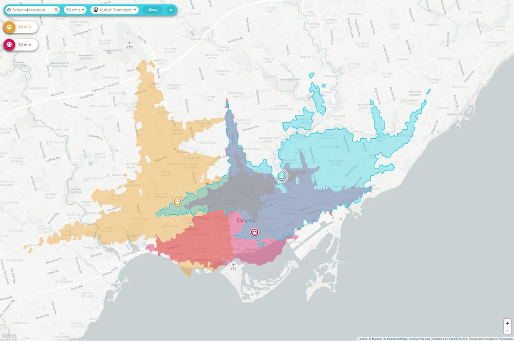 Isochrone Layers