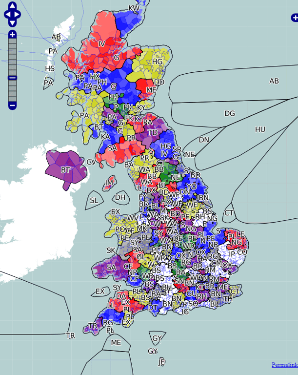 osm-postcode-map