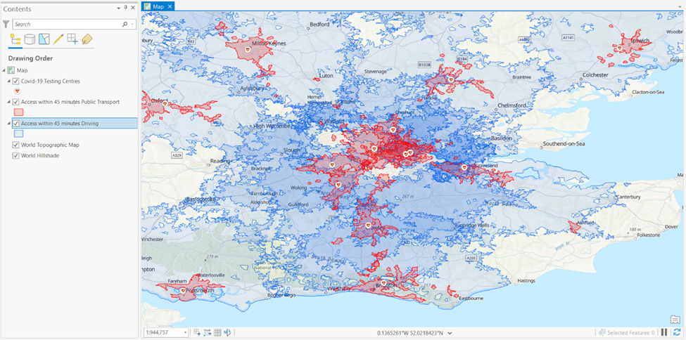 isochronous map