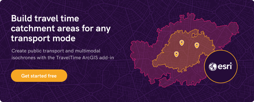 how to make isochrone maps