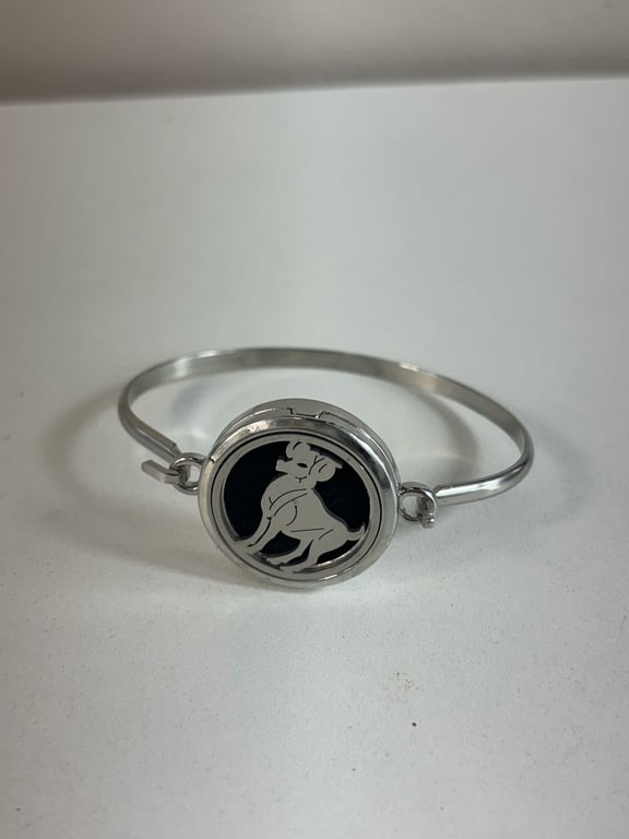 Fotografía de Pulsera para Aromaterapia de Acero Inoxidable