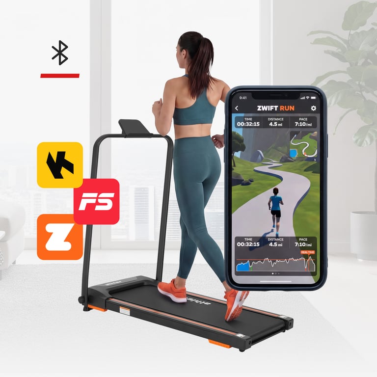 Interaktives Walking-Pad mit Bluetooth