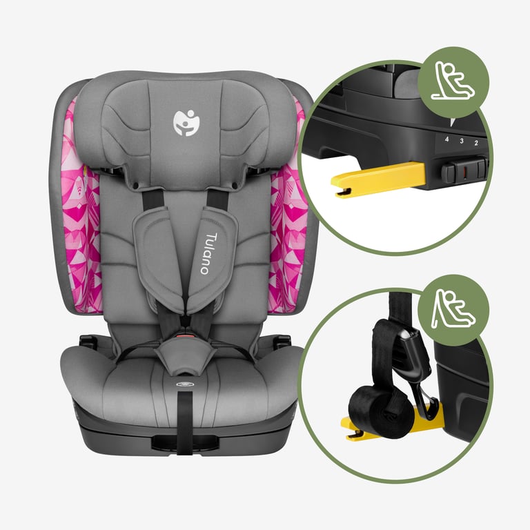 Fotelik samochodowy ISOFIX - szybki i stabilny montaż