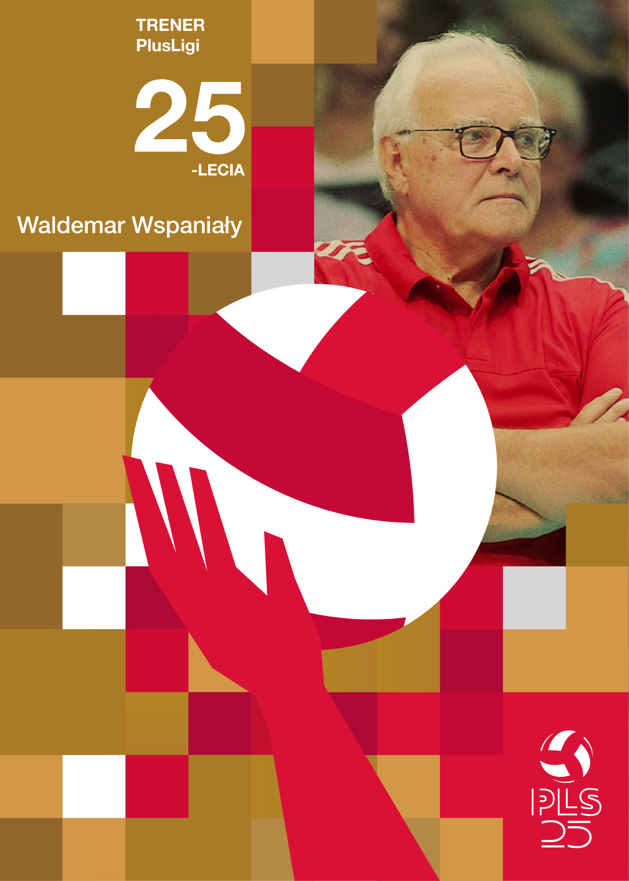 Trener 25-lecia PlusLigi - Waldemar Wspaniały - Złote NFT