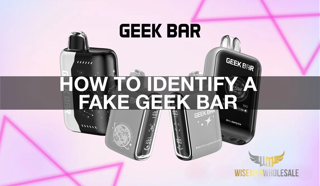 spot fake geek bar vape