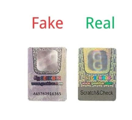 real geek vs fake