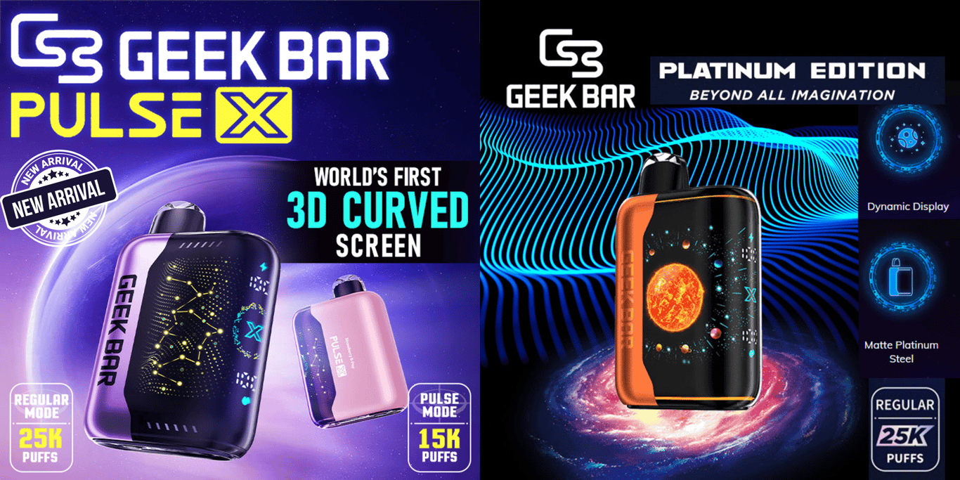 Geek Bar Pulse X and Platinum Edition Review