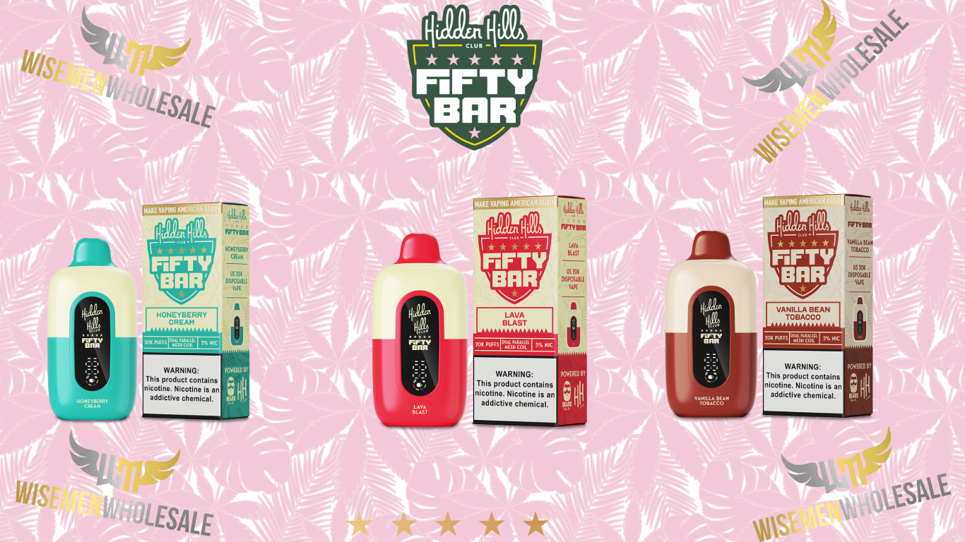 Fifty Bar x Hidden Hills 20K Vape Review