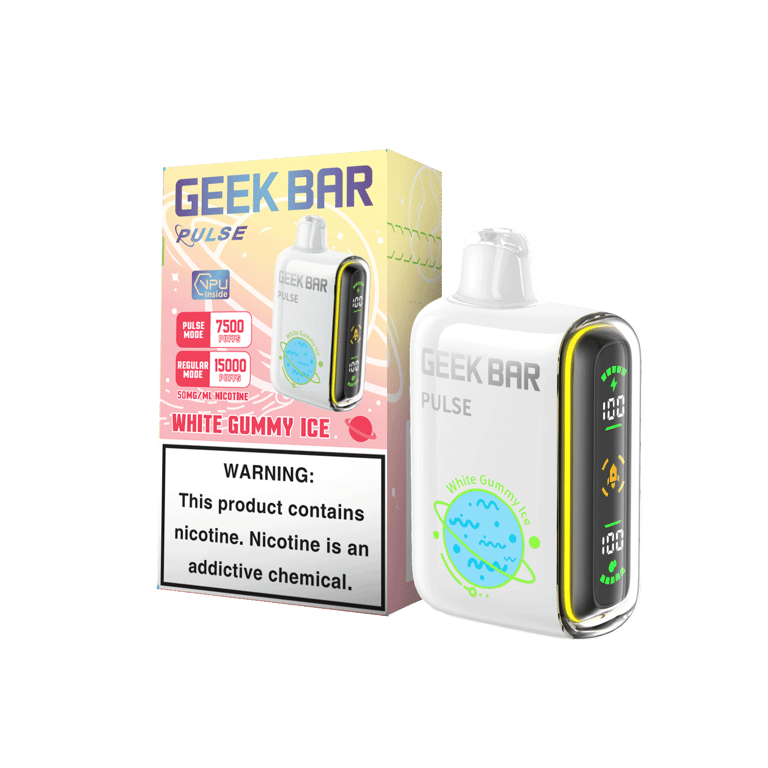 White Gummy Ice - Geek Bar Pulse