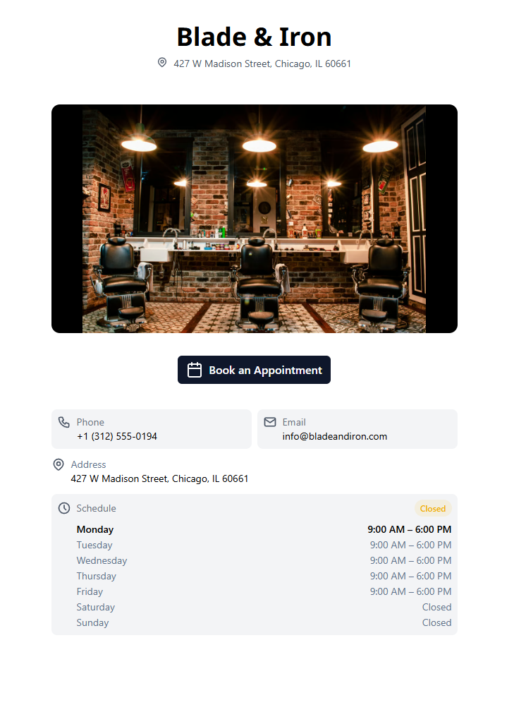 New Booking Experience: Refreshed Interface & Client Reviews