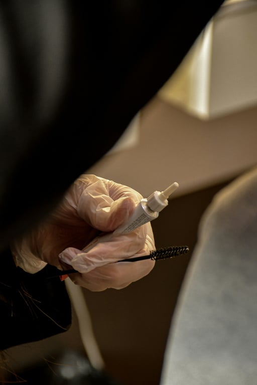Barber working with client using automated booking notifications