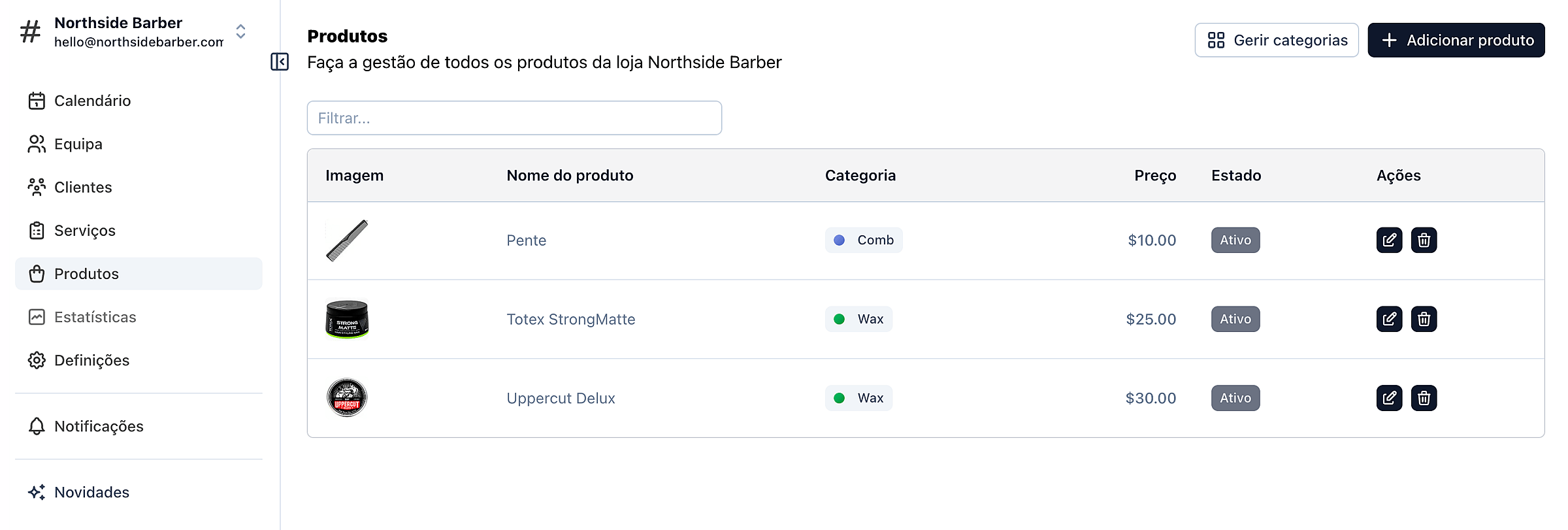 Venda produtos junto com seus serviços