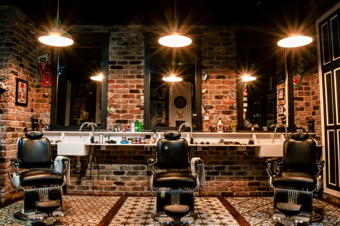 Barber shop workstation and tools
