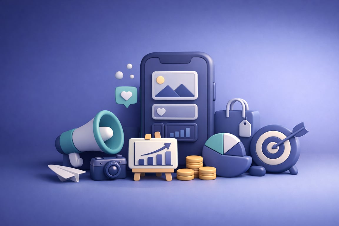 10 Creative Instagram Stories Marketing Ideas for Small Businesses illustration