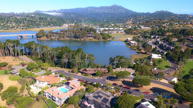 Aerial Drone Picture of Mill Valley