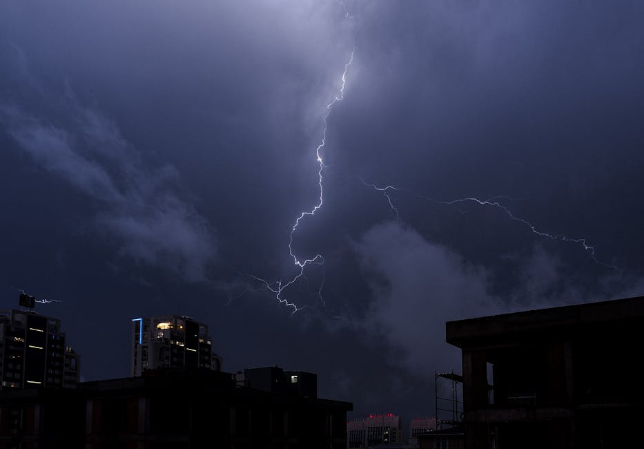 Capture Lightning During a Storm
