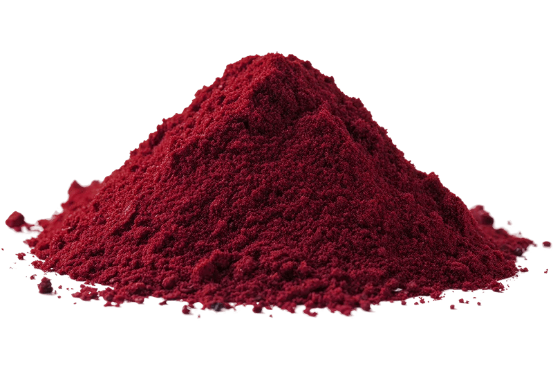 Oximacro 是一款酒紅色粉末的蔓越莓萃取物，適合保健食品之膠囊、錠片使用。