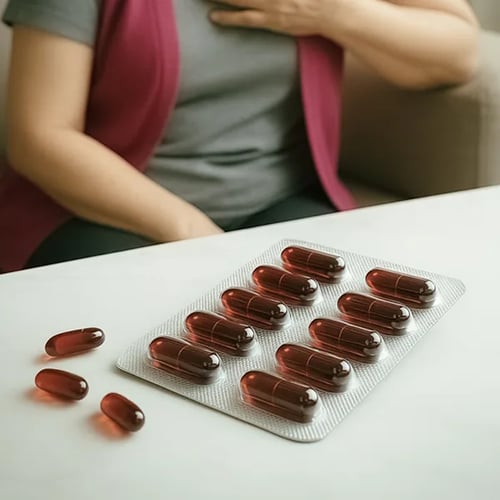 超臨界沙棘油膠囊  (半成品)