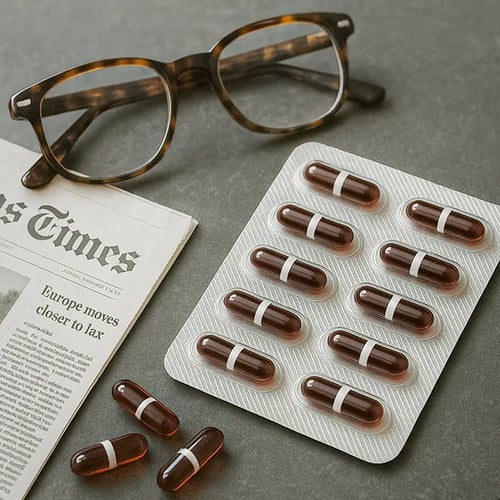 複方葉黃素膠囊 (半成品)