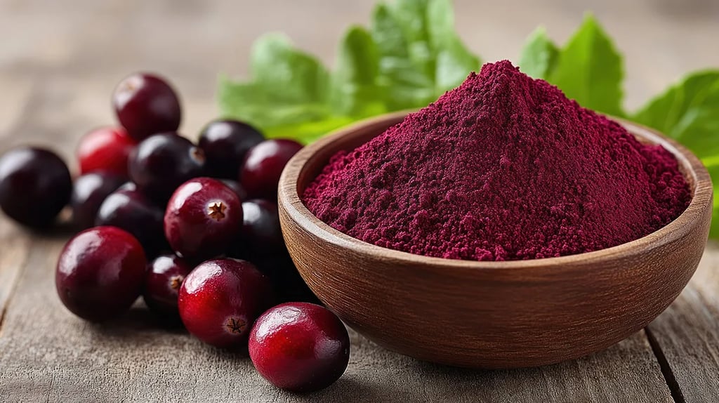 挑選蔓越莓原料有三個關鍵，第一是選擇萃取物，第二是選擇以 BL-DMAC 方法定量前花青素，第三是選擇有臨床實驗支持。