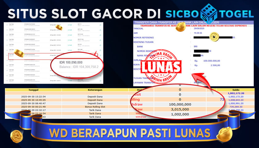 JACKPOT CASH SPIN IDN SLOT Rp 100.000.000,-
