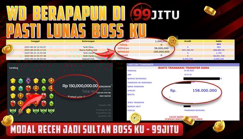 JACKPOT SLOT DI STARLIGHT PRINCESS 1000 RP 158.000.000,- DI 99JITU