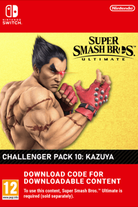 Super Smash Bros. Ultimate Challenger Pack 10: Kazuya Mishima (DLC) (Switch)