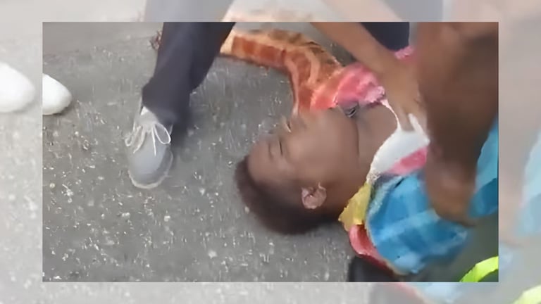 Hombre se desmaya tras disputa con agentes de la Digesett