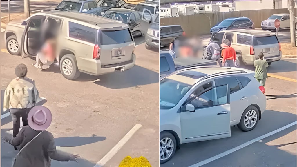 ¡Héroes en Florida! Ciudadanos frustran secuestro de dos niños en estacionamiento