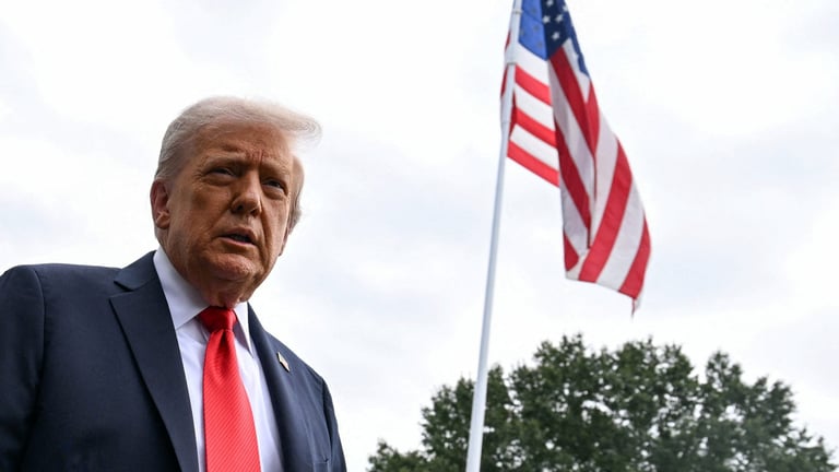 Trump critica ataque israelí en Qatar: “No estoy contento con lo que sucedió”