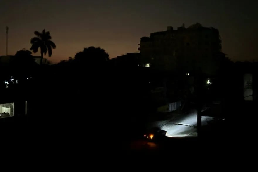 Nuevo apagón general en Cuba, el cuarto en seis meses