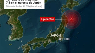 Un terremoto de magnitud de 7,5 golpea el centro de Japón y activa la alerta por tsunami